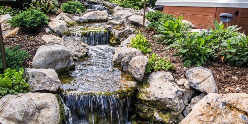 How Do You Keep an Outdoor Waterfall Clean?