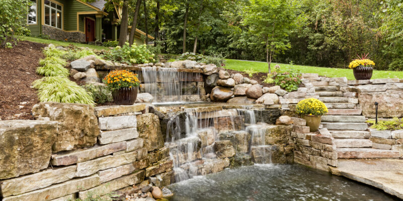 How Much Does It Cost to Build a Waterfall and Stream at Home