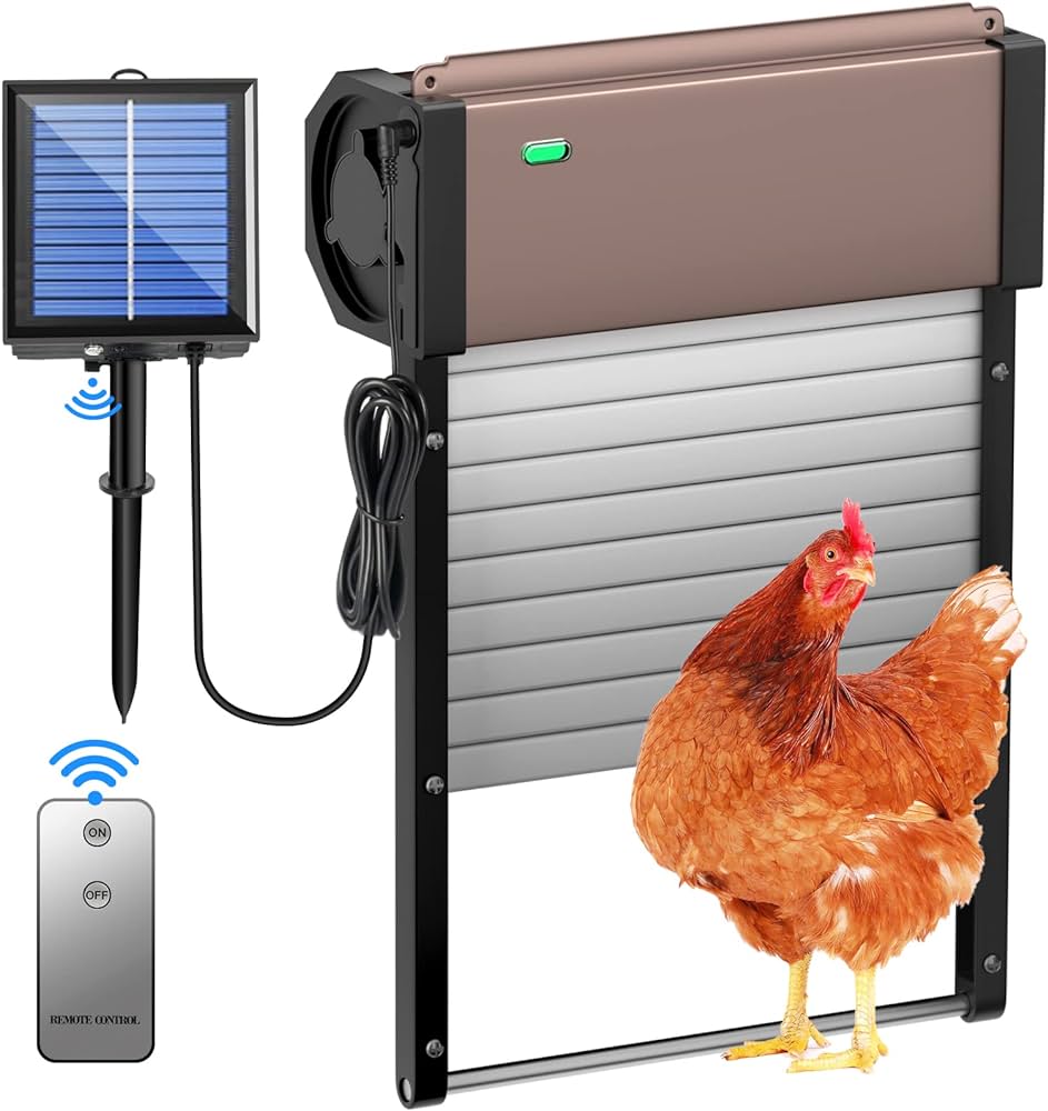 Huabor Automatic Chicken Coop Door